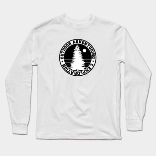 Outdoor Adventuring Logo Long Sleeve T-Shirt